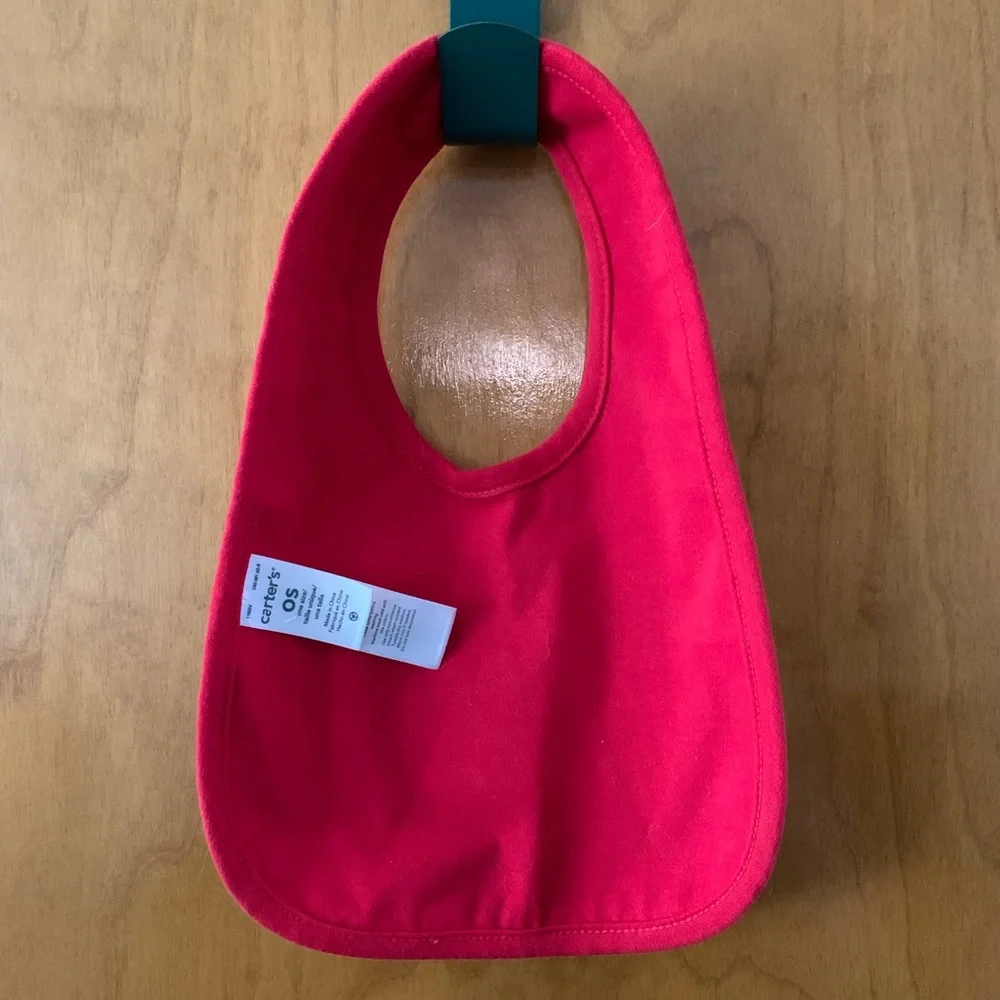 💰5/$25💰New My First Visit from Santa Christmas Baby Bib